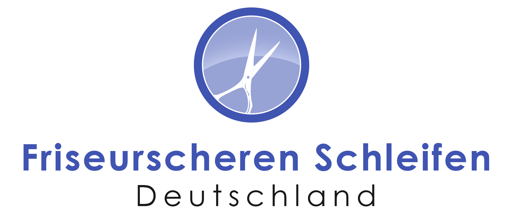 Friseurscheren Schleifen Deutschland Logo